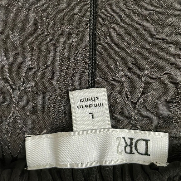 DR2 Nordstrom Black off the shoulder multi way wear Top size Large ECU - Picture 6 of 13